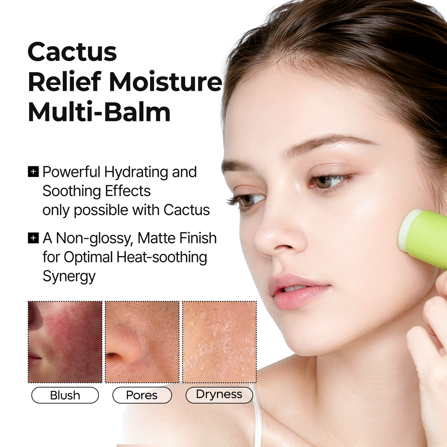 Pore Minimizing Balm Cactus Extract Skin Balm