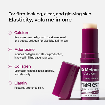 Calcium Multi Balm Moisturizing Lip and Skin Balm