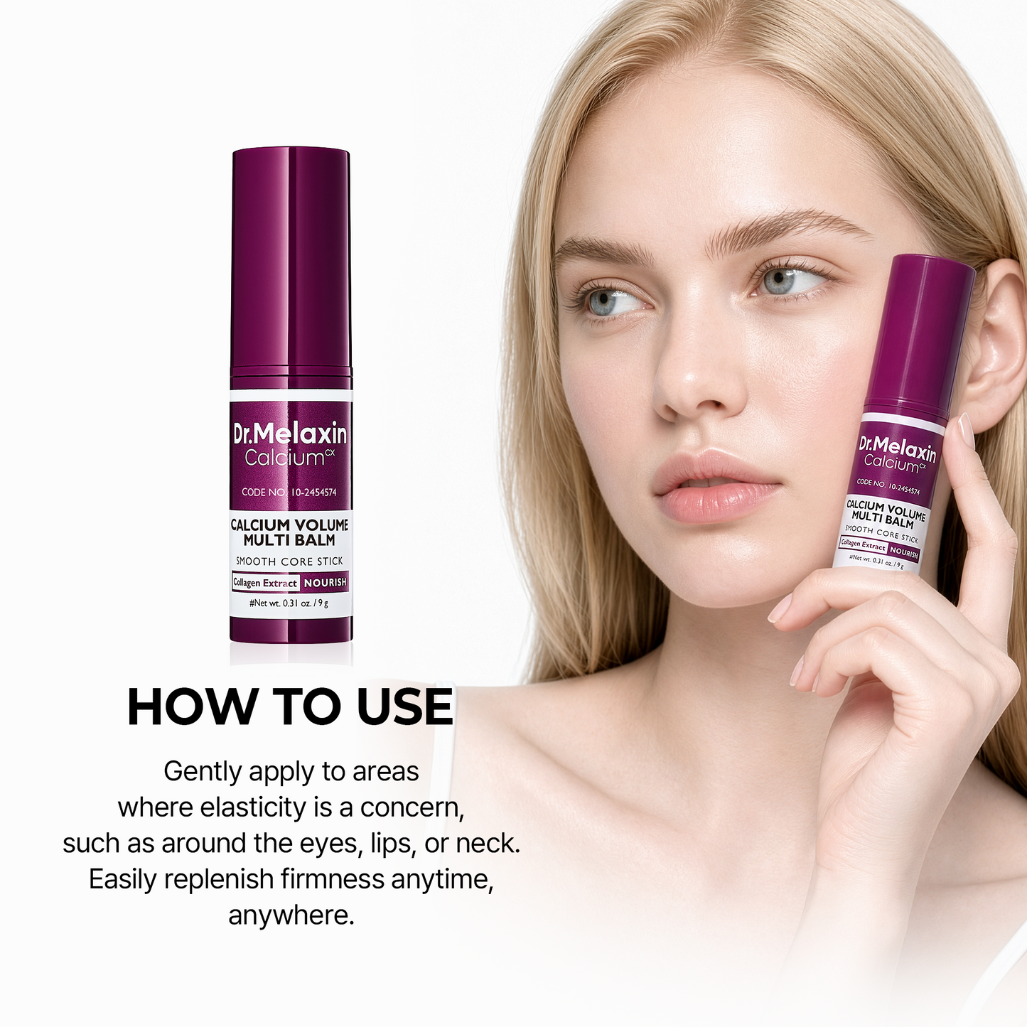 Calcium Multi Balm Moisturizing Lip and Skin Balm