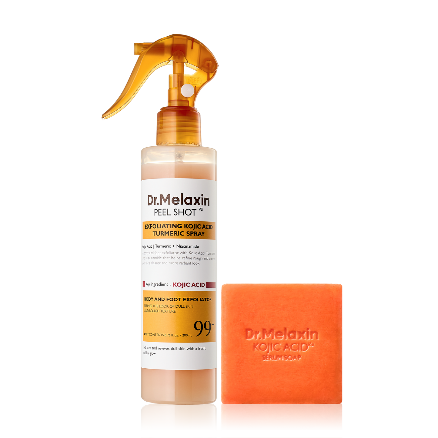 Kojic Acid Turmeric Brightening Peel Spray