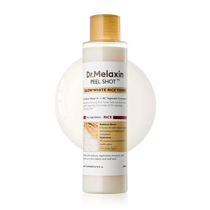 Rice Glow Toner Exfoliating Skin Brightening Treatment
