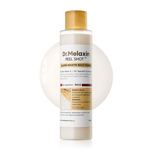 Rice Glow Toner Exfoliating Skin Brightening Treatment