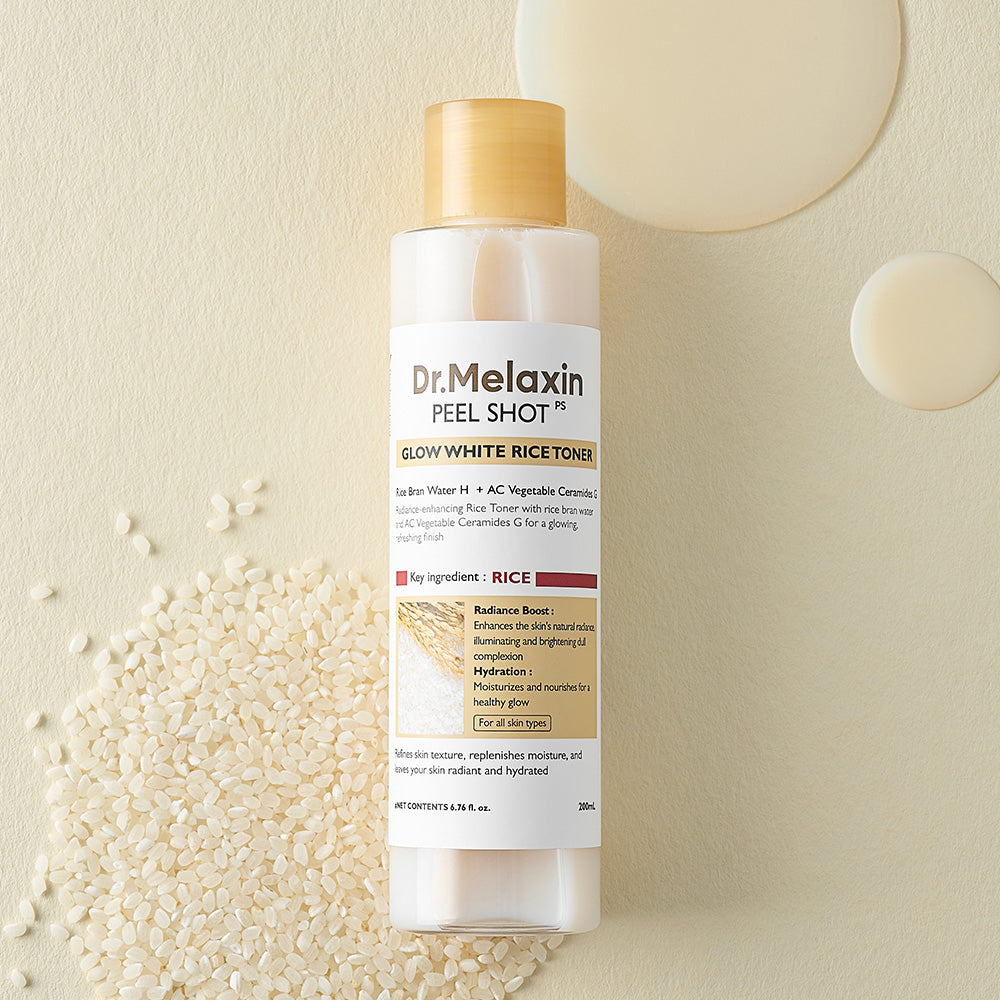 Rice Glow Toner Exfoliating Skin Brightening Treatment
