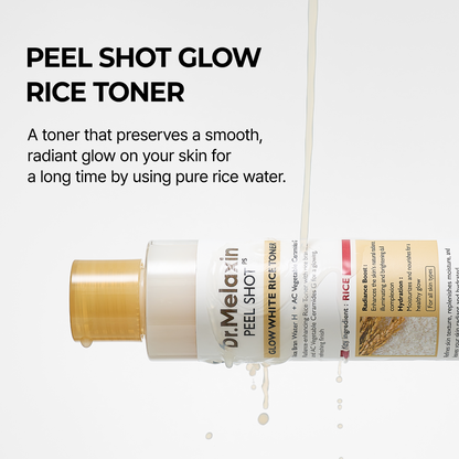 Rice Glow Toner Exfoliating Skin Brightening Treatment