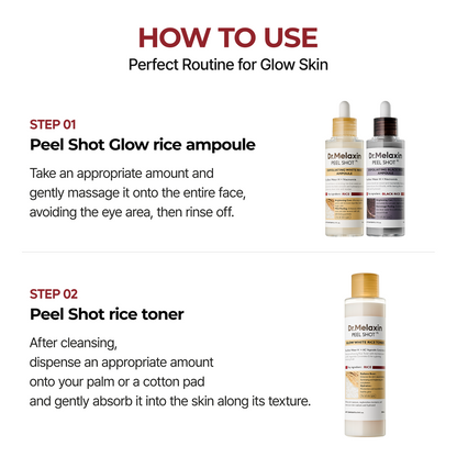 Rice Glow Toner Exfoliating Skin Brightening Treatment