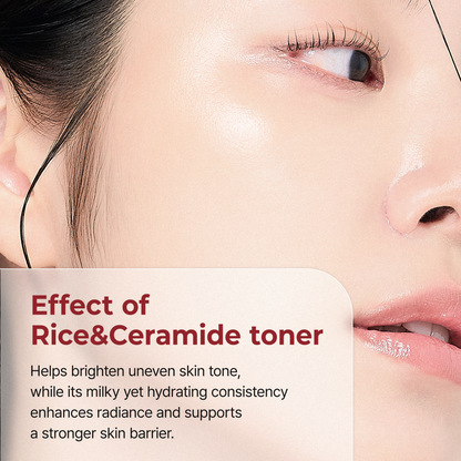 Rice Glow Toner Exfoliating Skin Brightening Treatment