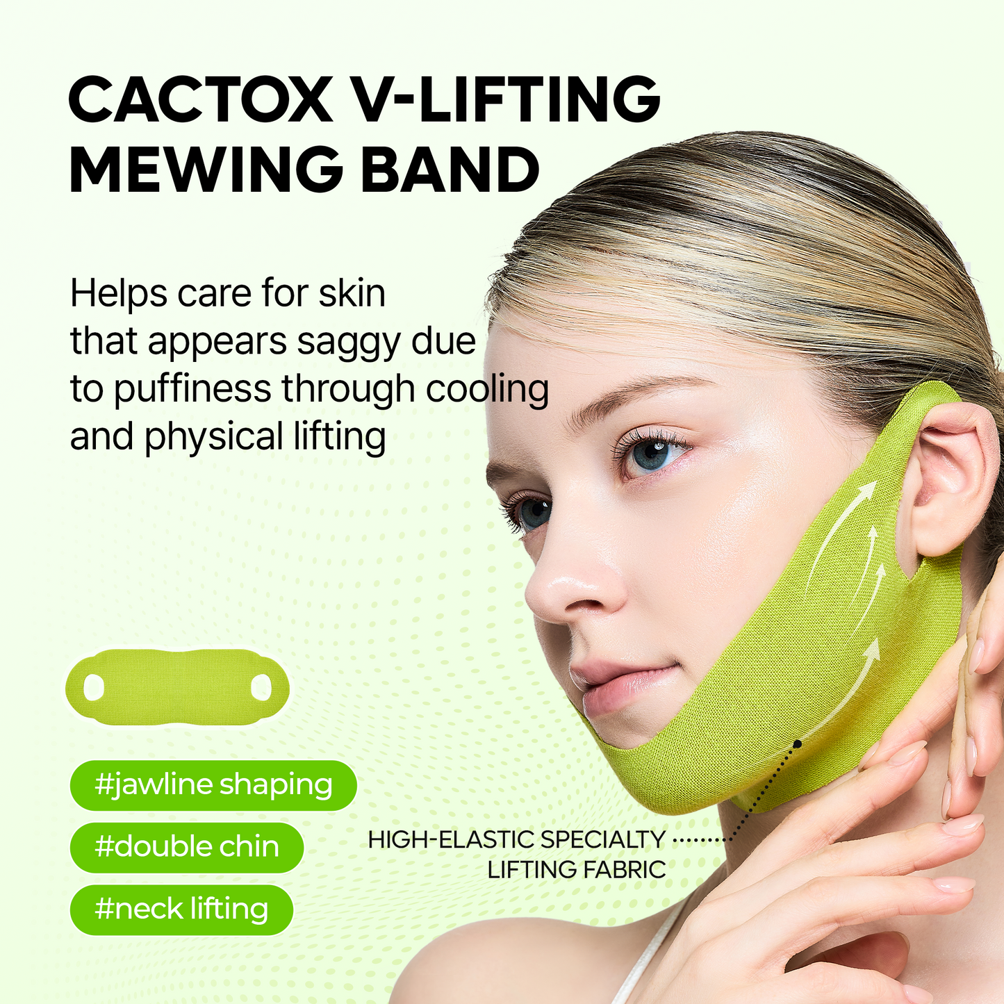 V Lifting Face Slimming Band Chin Strap 4 Pack