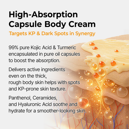 Kojic Acid 2 Step Body Brightening Glow Routine