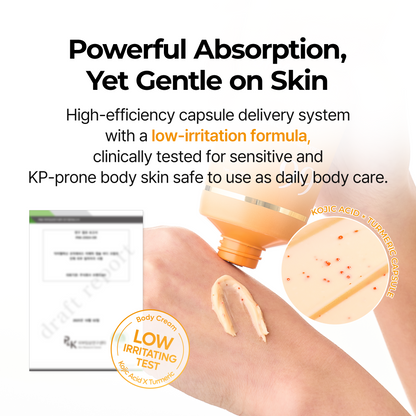 Kojic Acid 2 Step Body Brightening Glow Routine