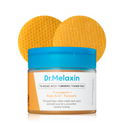 Kojic Acid Turmeric Exfoliating Toner Pads 70 Count
