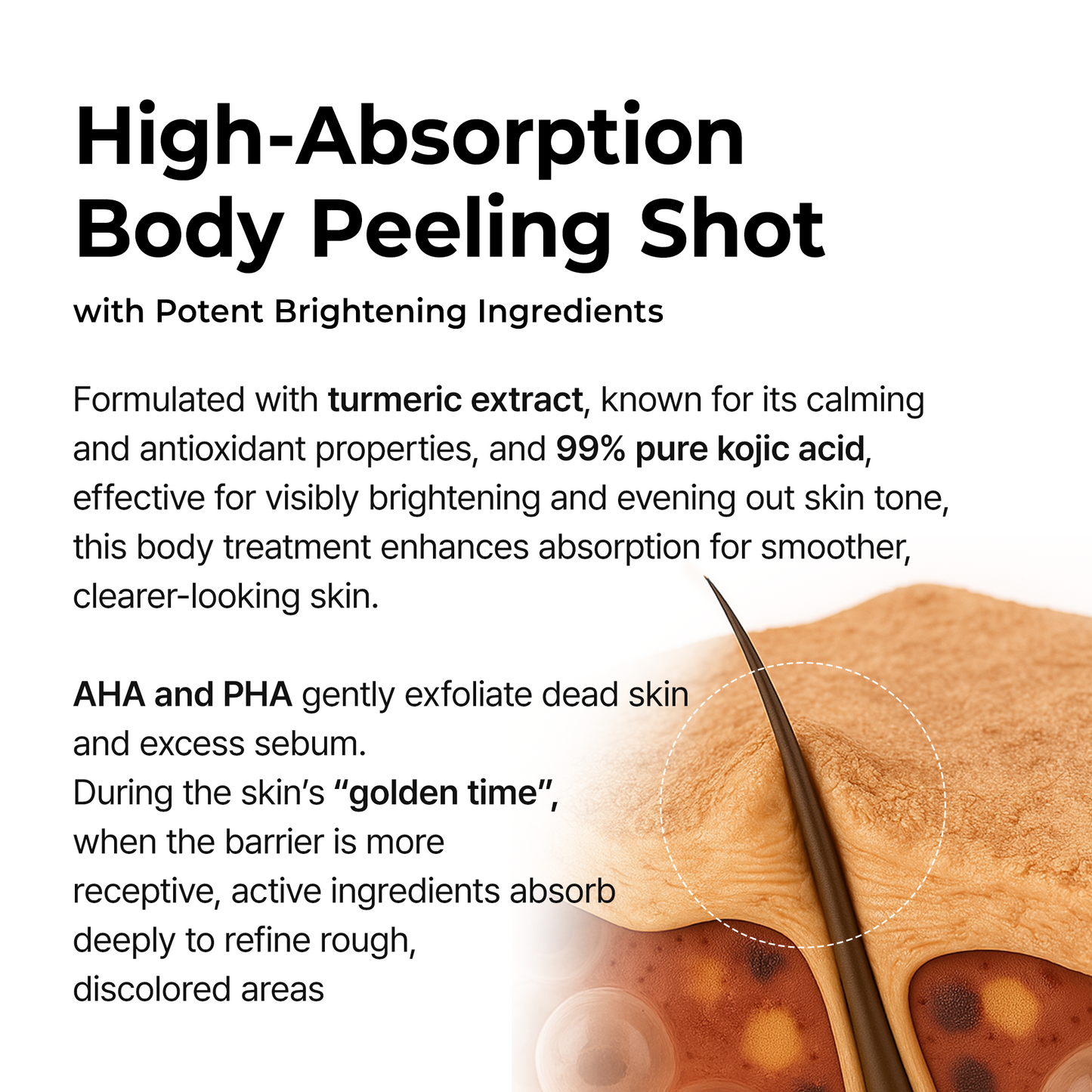 Kojic Acid Turmeric Brightening Peel Spray