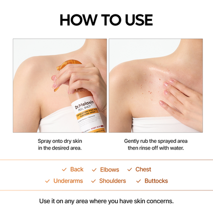 Kojic Acid Turmeric Brightening Peel Spray