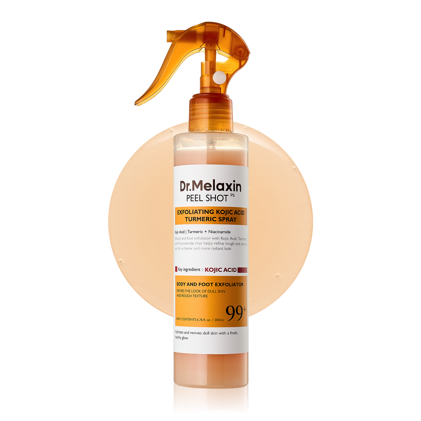 Kojic Acid Turmeric Brightening Peel Spray
