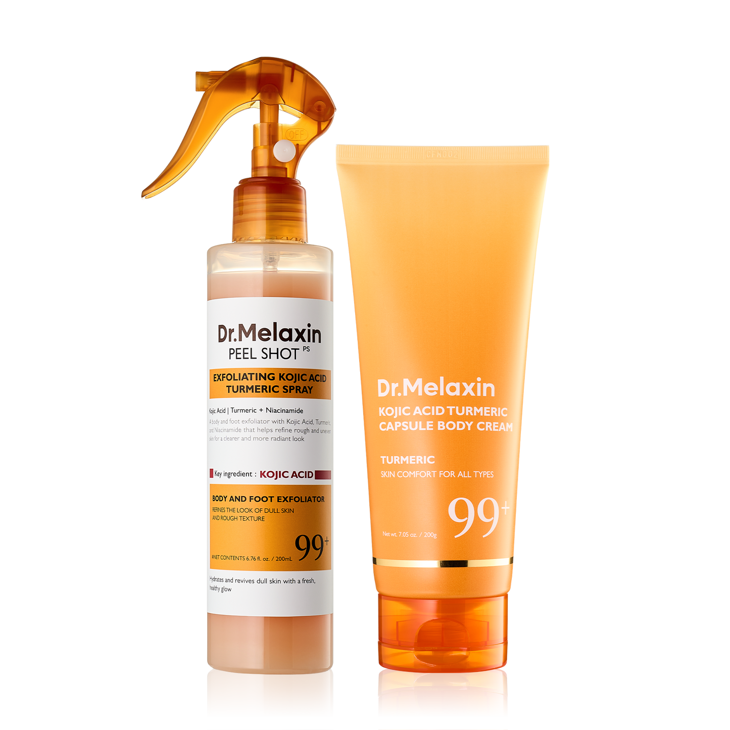 Kojic Acid 2 Step Body Brightening Glow Routine