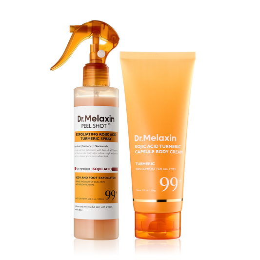 Kojic Acid 2 Step Body Brightening Glow Routine